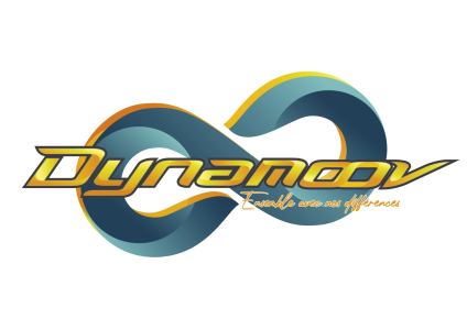 Logo Dynamoov avec Bloc marque baseline